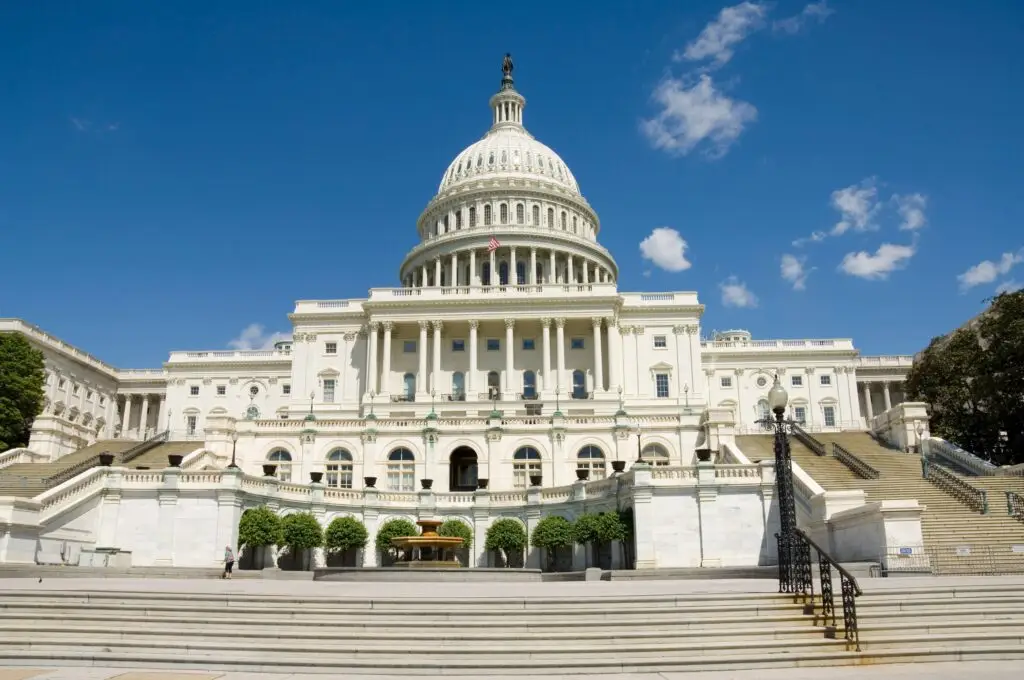 U.S. Capitol Building in Washington D.C., symbolizing congressional oversight during the Bondi hearing